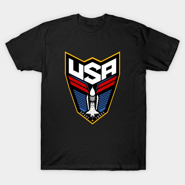 United States Space Force T-Shirt by monolusi